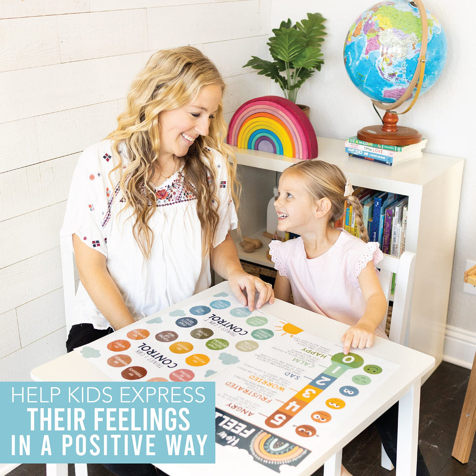 8 Boho Calming Corner Classroom Posters | Hadley Designs